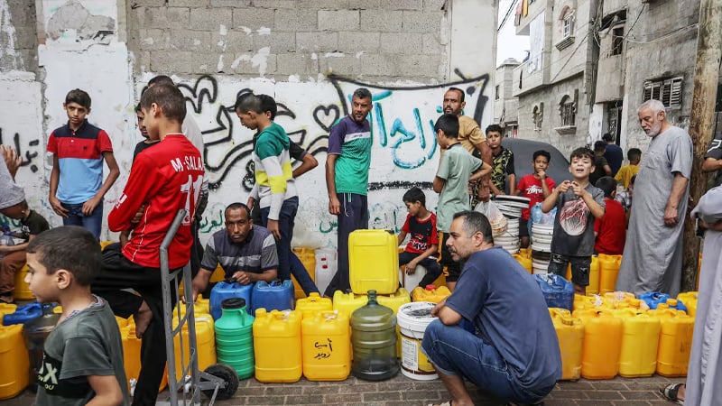 পানি নিতে গিয়ে ইসরায়েলি হামলায় শিশুসহ ৭০০ ফিলিস্তিনি নিহত